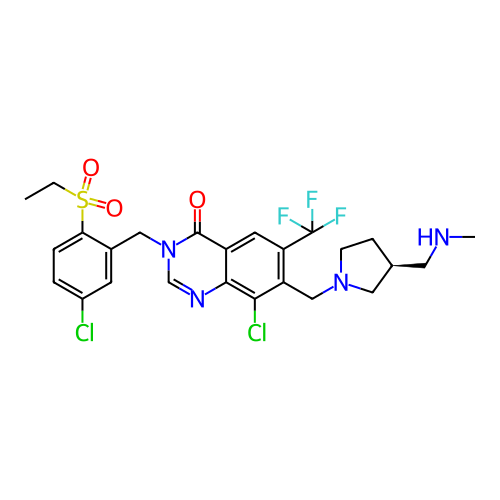 Chemical structure of BindingDB Monomer ID 401184