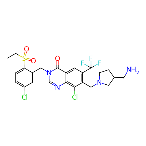Chemical structure of BindingDB Monomer ID 401185