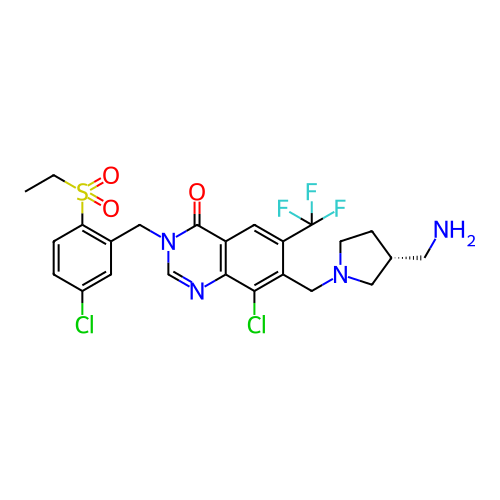 Chemical structure of BindingDB Monomer ID 401197