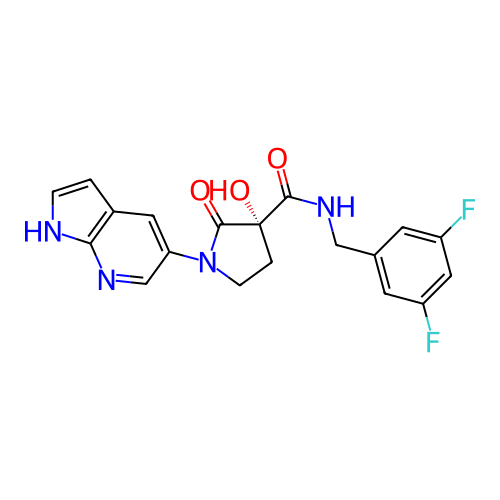 Chemical structure of BindingDB Monomer ID 401307