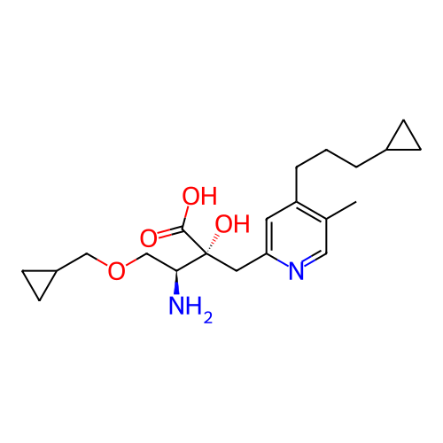 Chemical structure of BindingDB Monomer ID 401347