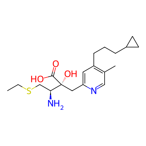 Chemical structure of BindingDB Monomer ID 401354
