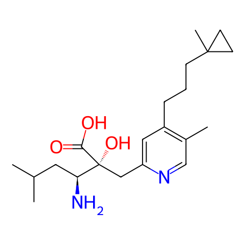 Chemical structure of BindingDB Monomer ID 401369
