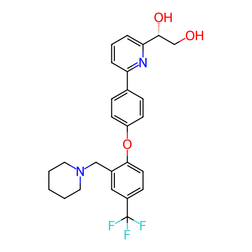 Chemical structure of BindingDB Monomer ID 401480