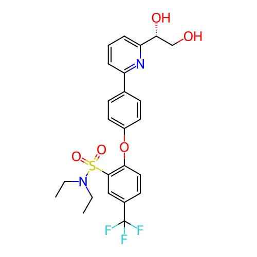 Chemical structure of BindingDB Monomer ID 401485