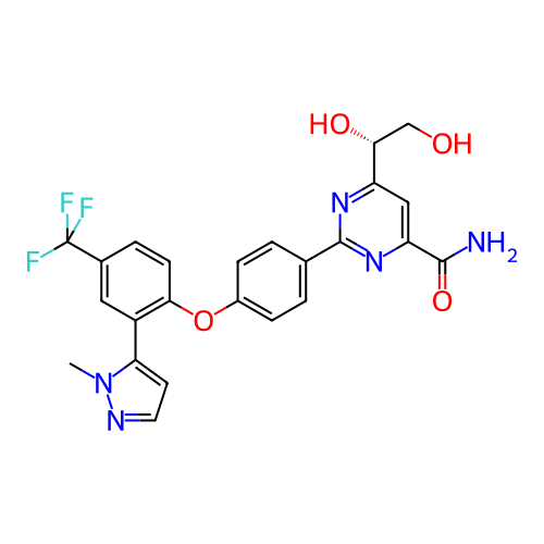 Chemical structure of BindingDB Monomer ID 401507