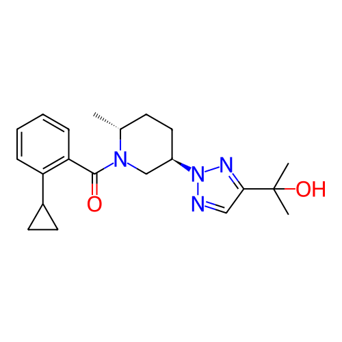 Chemical structure of BindingDB Monomer ID 401789