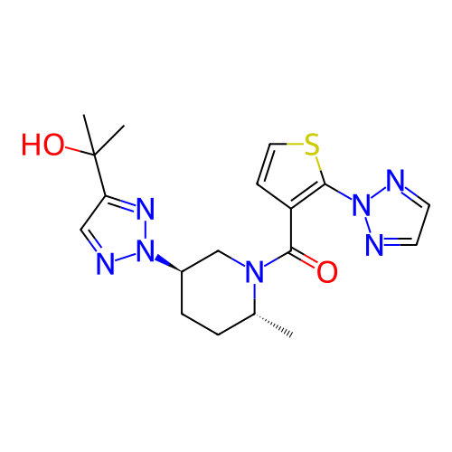 Chemical structure of BindingDB Monomer ID 401817