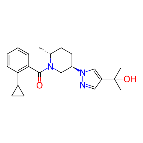 Chemical structure of BindingDB Monomer ID 401862