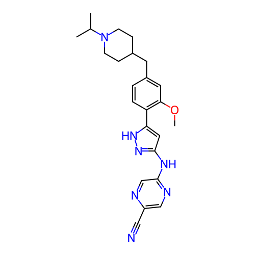 Chemical structure of BindingDB Monomer ID 402034