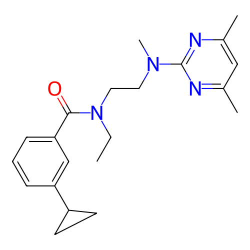 Chemical structure of BindingDB Monomer ID 402045
