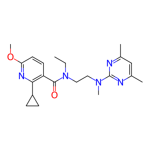 Chemical structure of BindingDB Monomer ID 402061