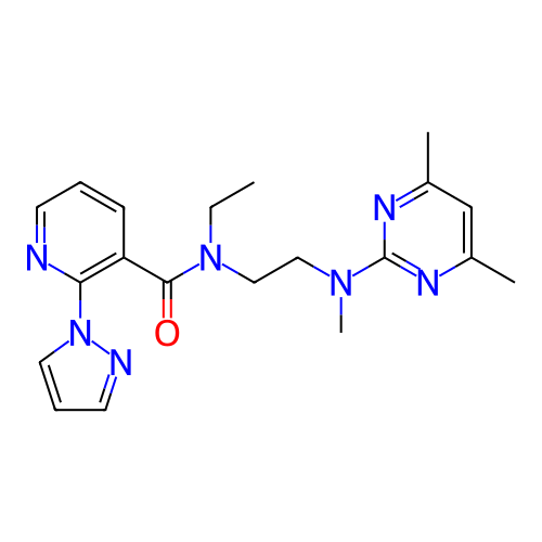 Chemical structure of BindingDB Monomer ID 402066