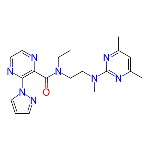 Chemical structure of BindingDB Monomer ID 402070