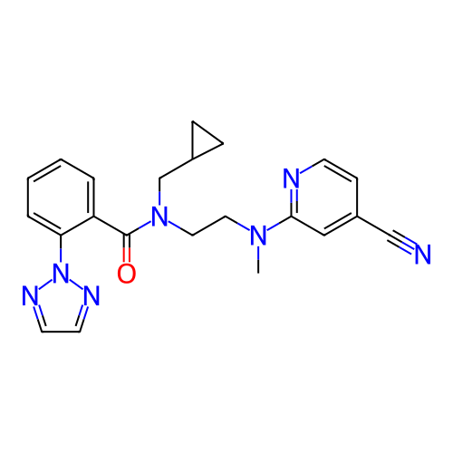 Chemical structure of BindingDB Monomer ID 402120