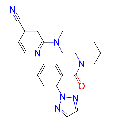 Chemical structure of BindingDB Monomer ID 402121