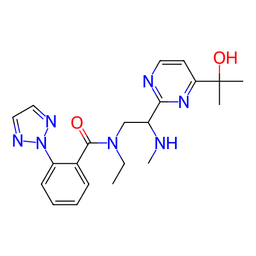 Chemical structure of BindingDB Monomer ID 402124