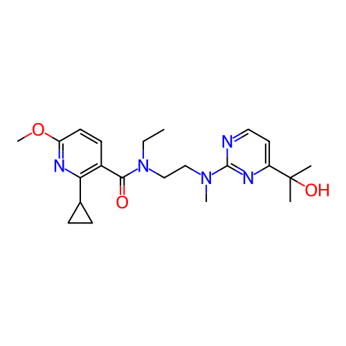 Chemical structure of BindingDB Monomer ID 402139