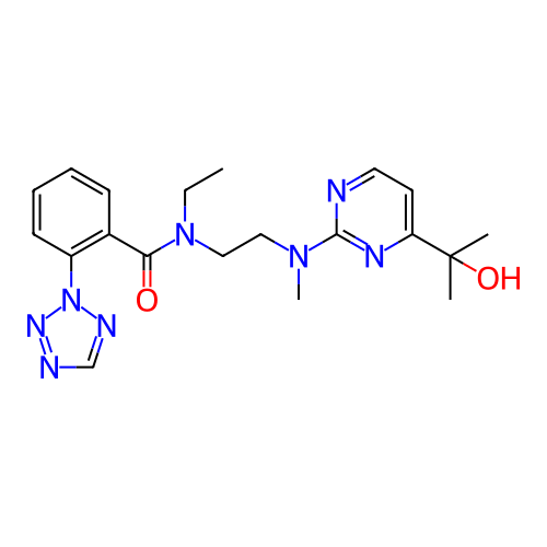 Chemical structure of BindingDB Monomer ID 402140