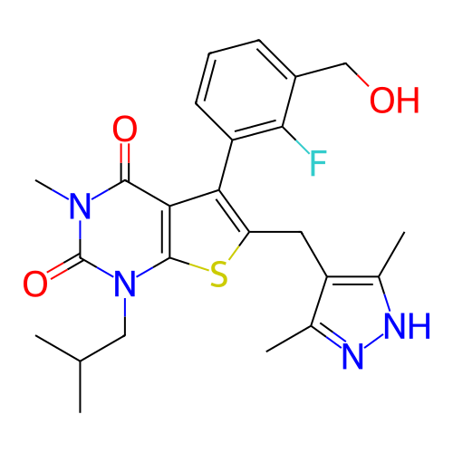 Chemical structure of BindingDB Monomer ID 402876