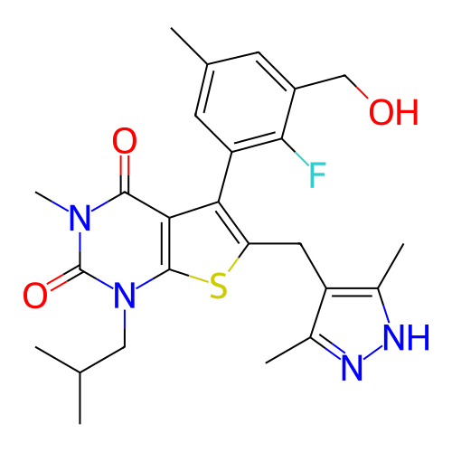Chemical structure of BindingDB Monomer ID 402882