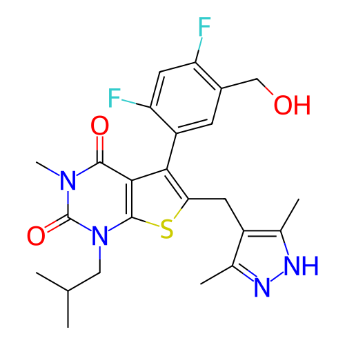 Chemical structure of BindingDB Monomer ID 403040