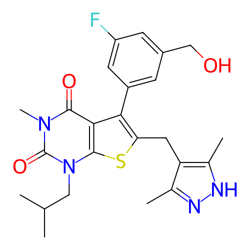 Chemical structure of BindingDB Monomer ID 403095