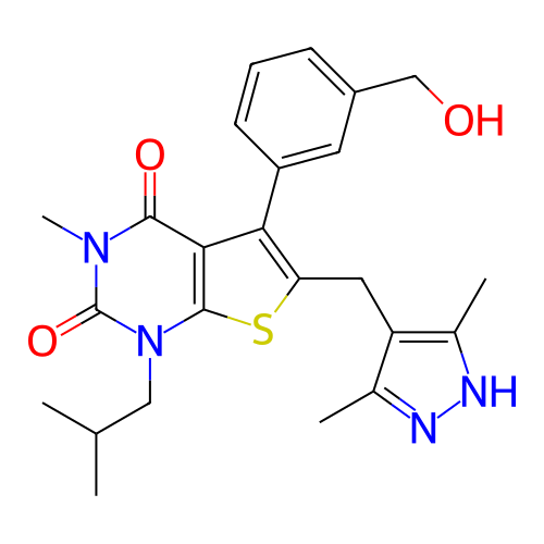 Chemical structure of BindingDB Monomer ID 403142