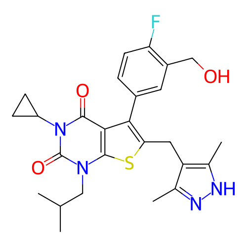 Chemical structure of BindingDB Monomer ID 403155