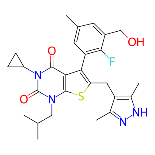 Chemical structure of BindingDB Monomer ID 403158