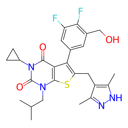 Chemical structure of BindingDB Monomer ID 403181
