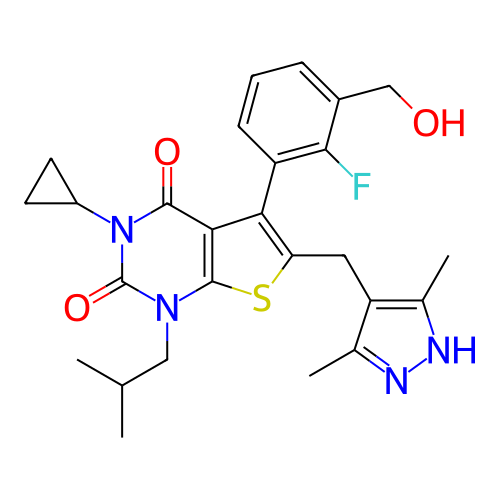 Chemical structure of BindingDB Monomer ID 403184