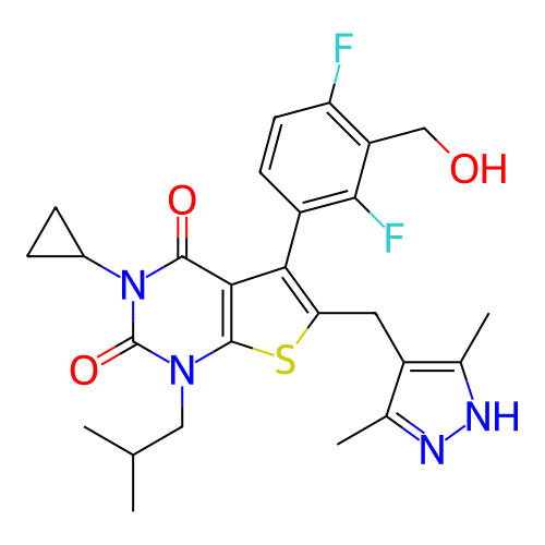 Chemical structure of BindingDB Monomer ID 403188