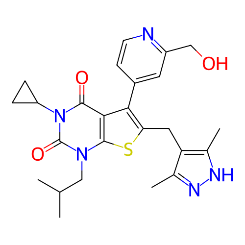 Chemical structure of BindingDB Monomer ID 403224