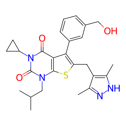 Chemical structure of BindingDB Monomer ID 403225