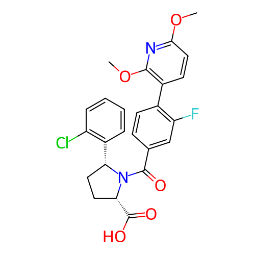 Chemical structure of BindingDB Monomer ID 404202