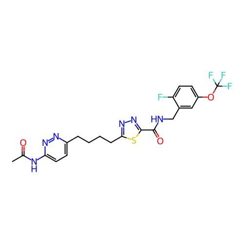 Chemical structure of BindingDB Monomer ID 405256