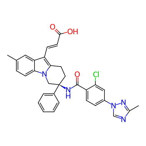 Chemical structure of BindingDB Monomer ID 406007