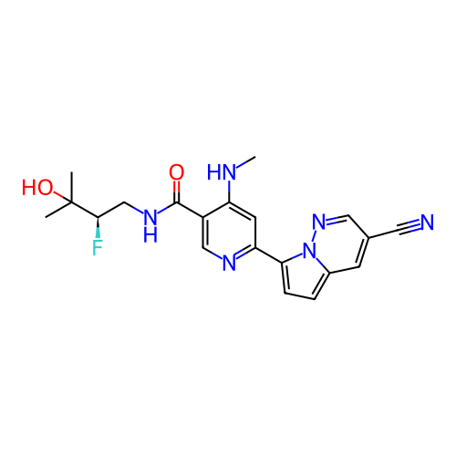 Chemical structure of BindingDB Monomer ID 407437