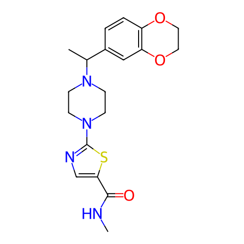 Chemical structure of BindingDB Monomer ID 408205