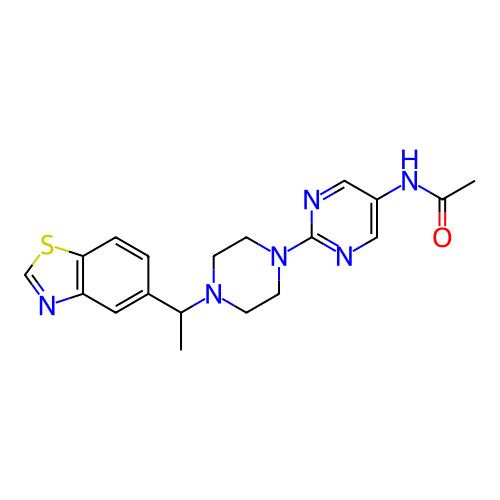 Chemical structure of BindingDB Monomer ID 408212