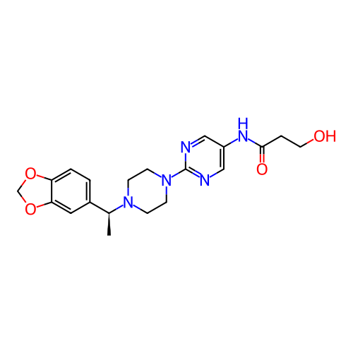 Chemical structure of BindingDB Monomer ID 408253