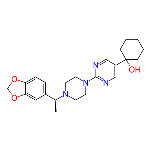 Chemical structure of BindingDB Monomer ID 408256