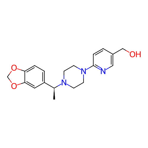 Chemical structure of BindingDB Monomer ID 408261