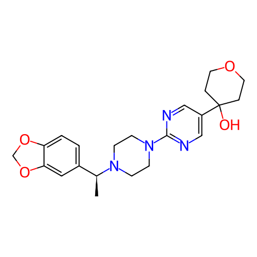 Chemical structure of BindingDB Monomer ID 408264