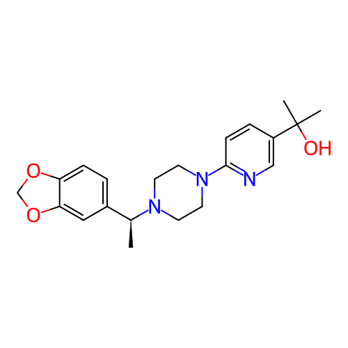 Chemical structure of BindingDB Monomer ID 408266