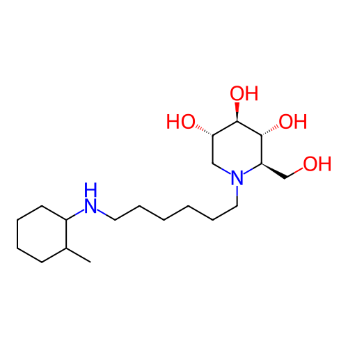 Chemical structure of BindingDB Monomer ID 408634