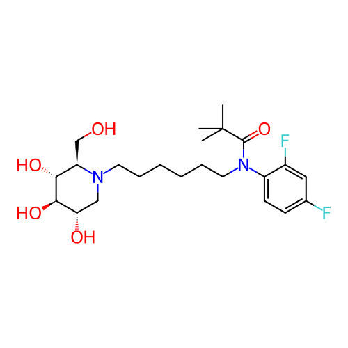 Chemical structure of BindingDB Monomer ID 408639