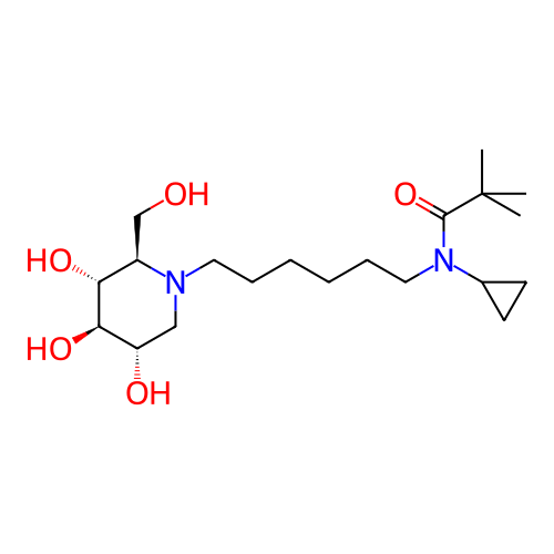 Chemical structure of BindingDB Monomer ID 408643