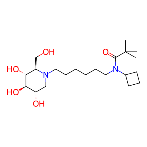 Chemical structure of BindingDB Monomer ID 408644